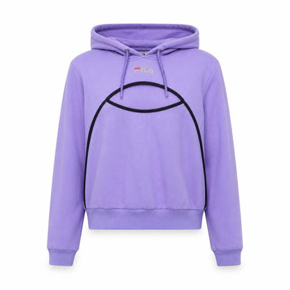 Fila Women's Purple Logo Hoodie Size L
