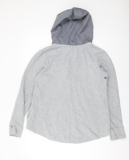 Nike Women's Grey Full Zip Hoodie S