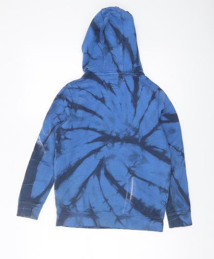 Vans Boys Blue Tie-Dye Pullover Hoodie, Size S