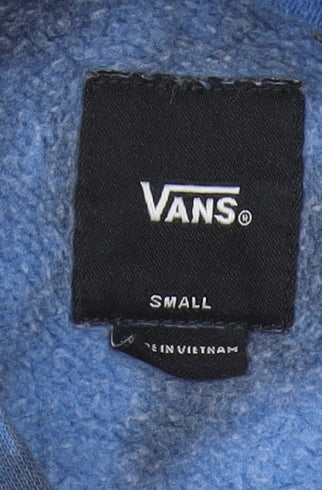 Vans Boys Blue Tie-Dye Pullover Hoodie, Size S