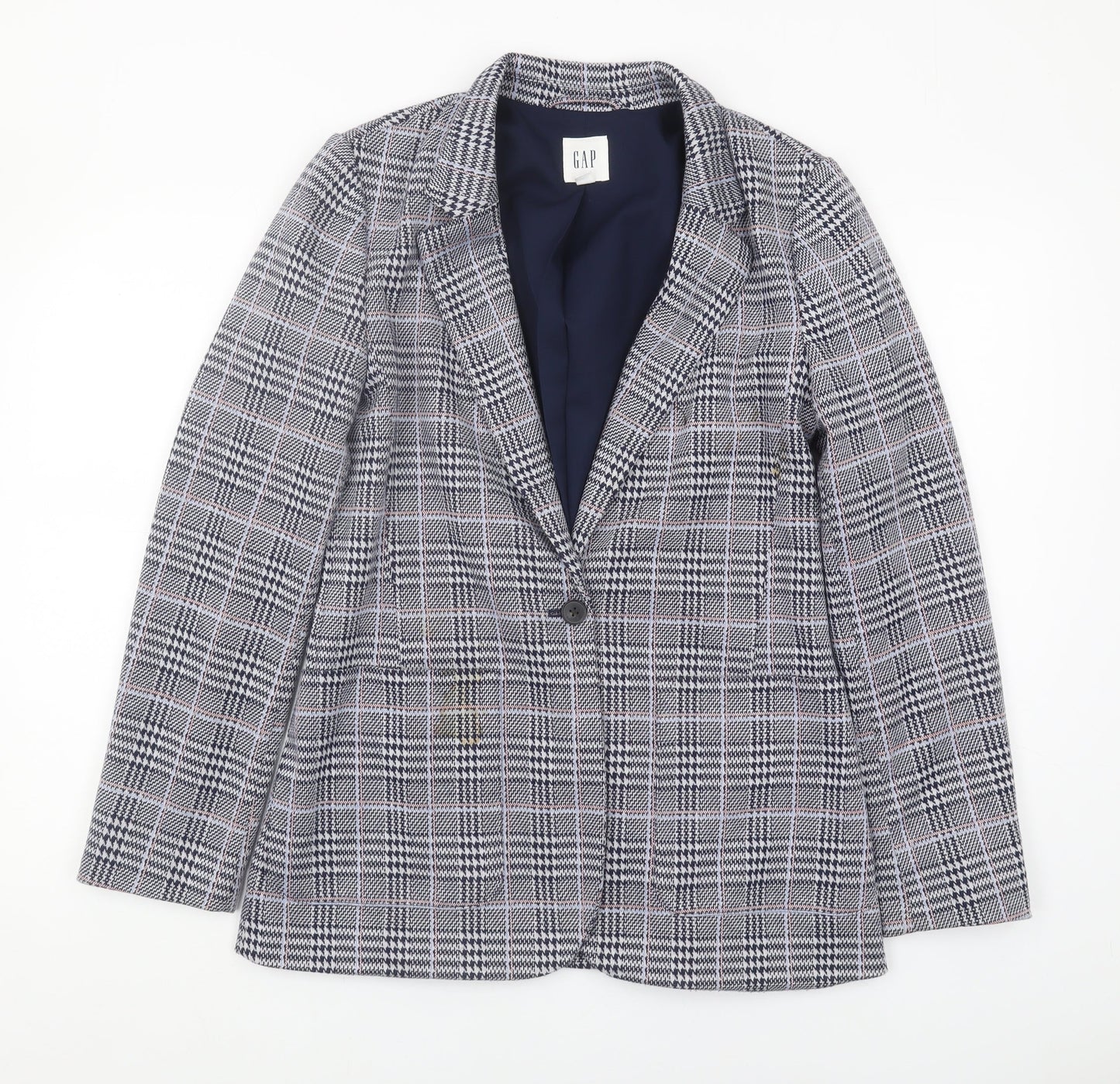 GAP Women's Regular Check Blazer, Size 10