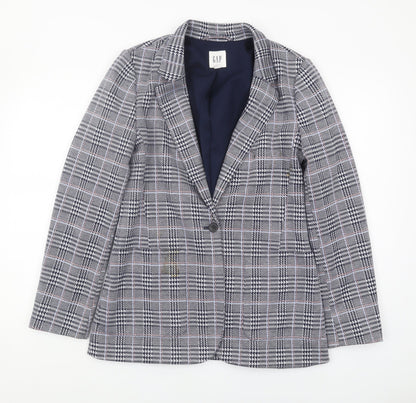 GAP Women's Regular Check Blazer, Size 10