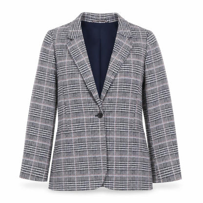 Gap Women's Regular Check Blazer, Size 10