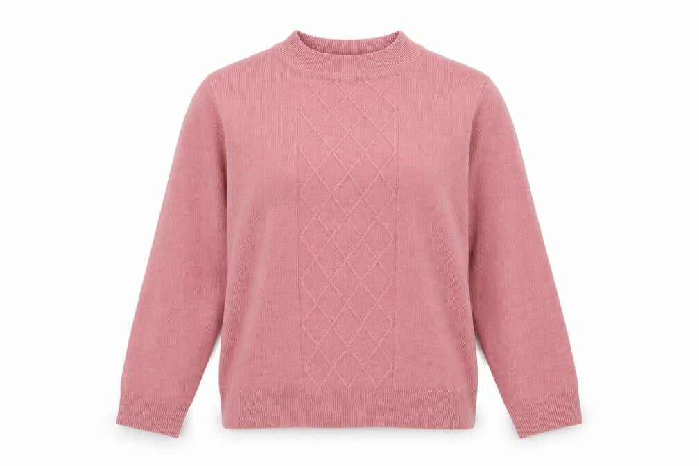 Womens UK Size L Honor Millburn Pink Pullover Jumper
