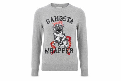 Womens UK Size XS H&M Grey Pullover Jumper