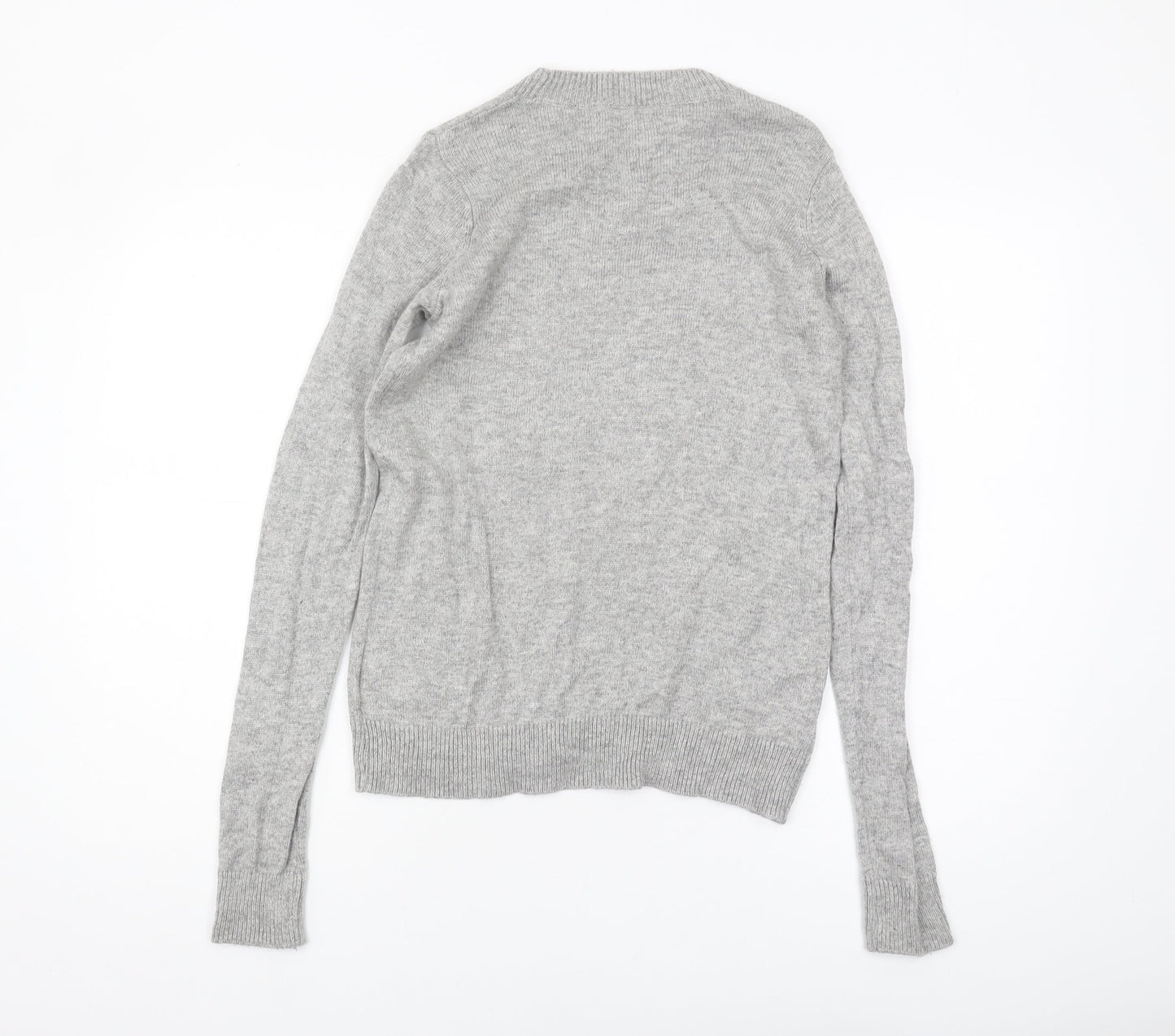 Womens UK Size XS H&M Grey Pullover Jumper