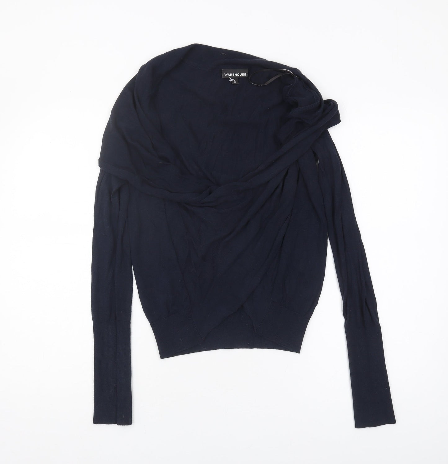 Womens UK Size 8 Warehouse Blue  Jumper