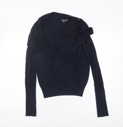 Womens UK Size 8 Warehouse Blue  Jumper
