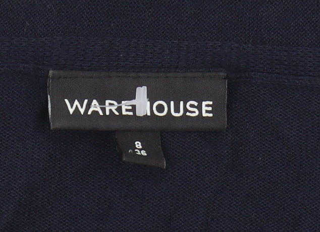 Womens UK Size 8 Warehouse Blue  Jumper