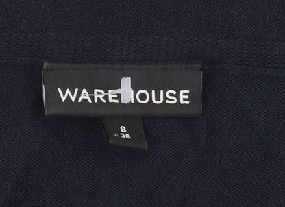 Womens UK Size 8 Warehouse Blue  Jumper