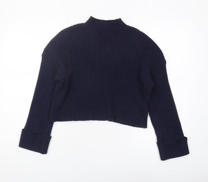Womens UK Size M New Look Blue Pullover Jumper