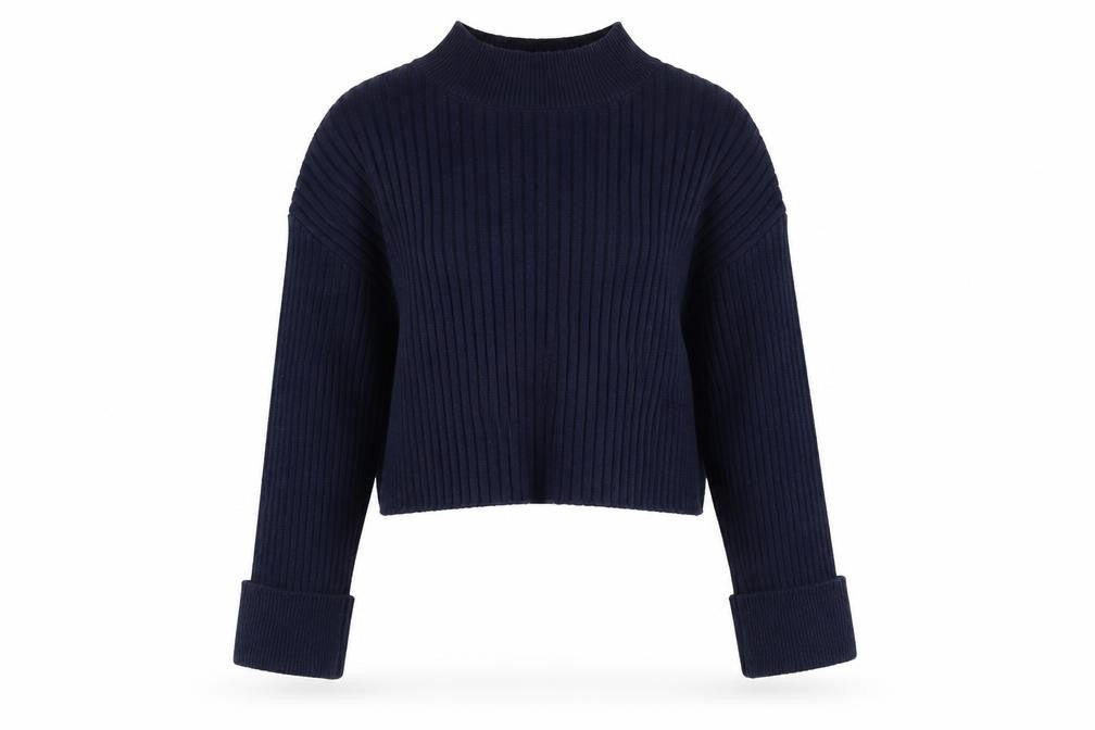 Womens UK Size M New Look Blue Pullover Jumper