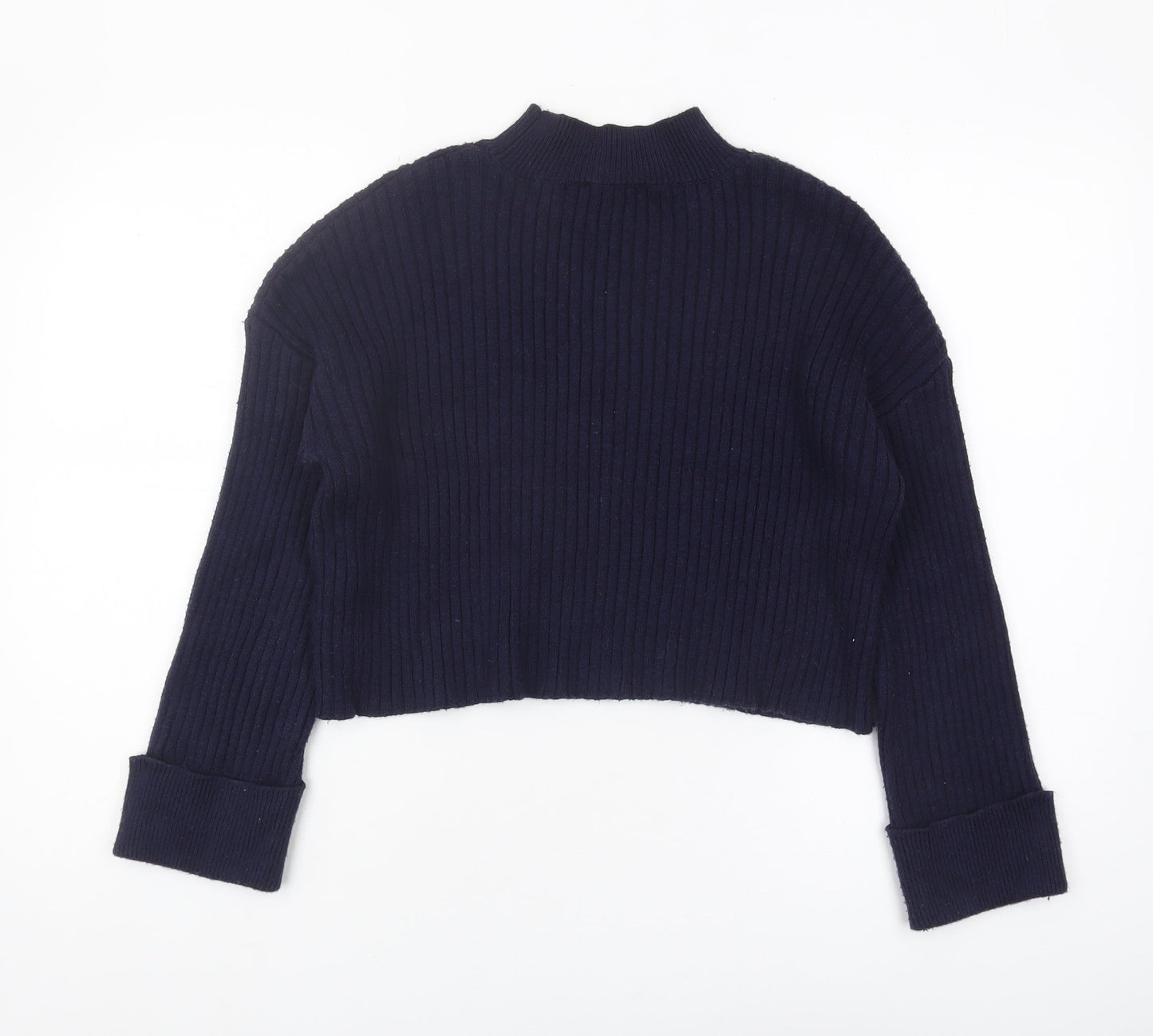 Womens UK Size M New Look Blue Pullover Jumper