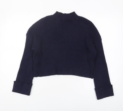 Womens UK Size M New Look Blue Pullover Jumper