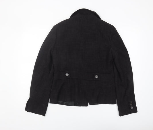 Womens UK Size 10 Planet Regular Black Blazer