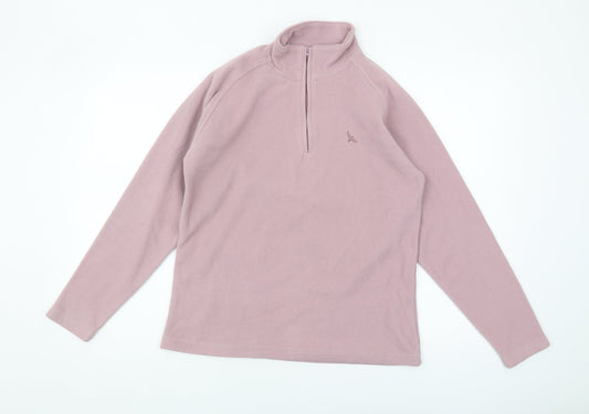 Hawkshead Women's Purple Fleece Sweatshirt Size 12