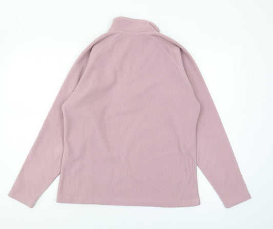 Hawkshead Women's Purple Fleece Sweatshirt Size 12