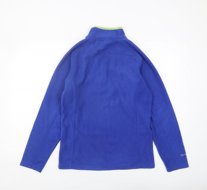 Karrimor Boys Blue Fleece Sweatshirt, 13 Years, Zip Style