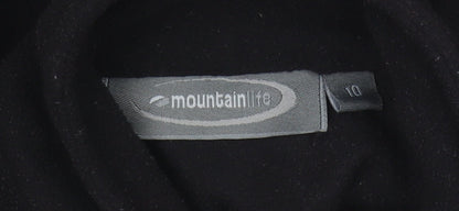 Womens UK Size 10 mountainlife Black  Sweatshirt