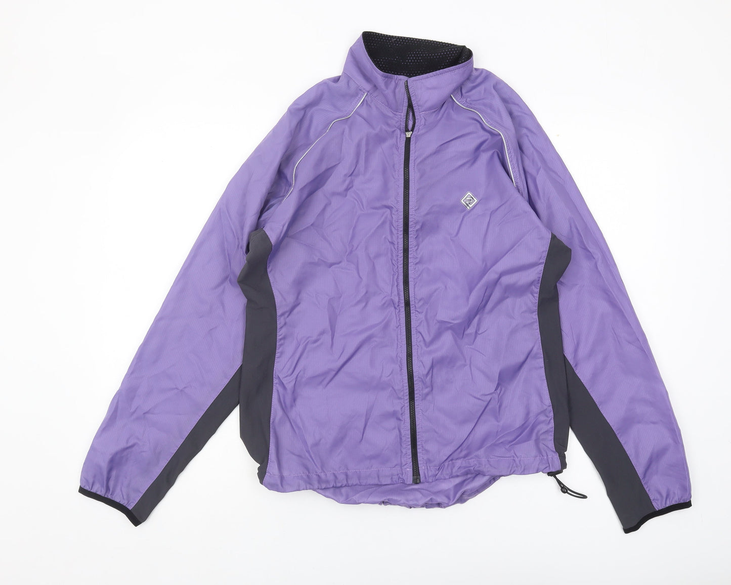 Womens UK Size 12 Ronhill Purple Windbreaker Coat