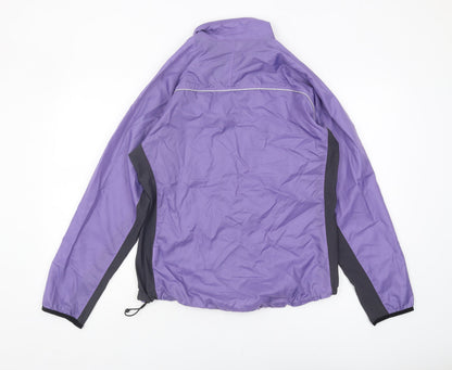 Womens UK Size 12 Ronhill Purple Windbreaker Coat