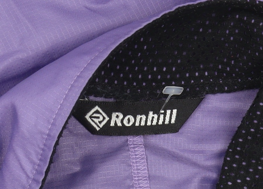 Womens UK Size 12 Ronhill Purple Windbreaker Coat