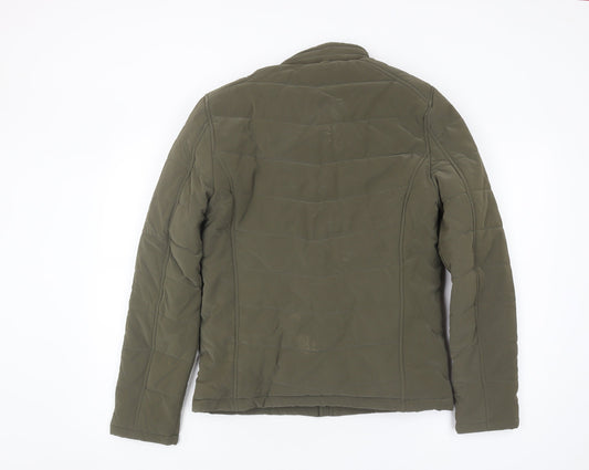 LCW Casual Men's Green Puffer Jacket S, Autumn/Winter