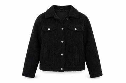 Womens UK Size S Hollister Black Basic Jacket