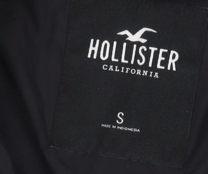 Womens UK Size S Hollister Black Basic Jacket