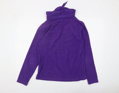 Gelert Women's Purple Hooded Sweatshirt Size 14