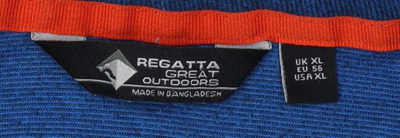Mens UK Size XL Regatta Blue Pullover Sweatshirt