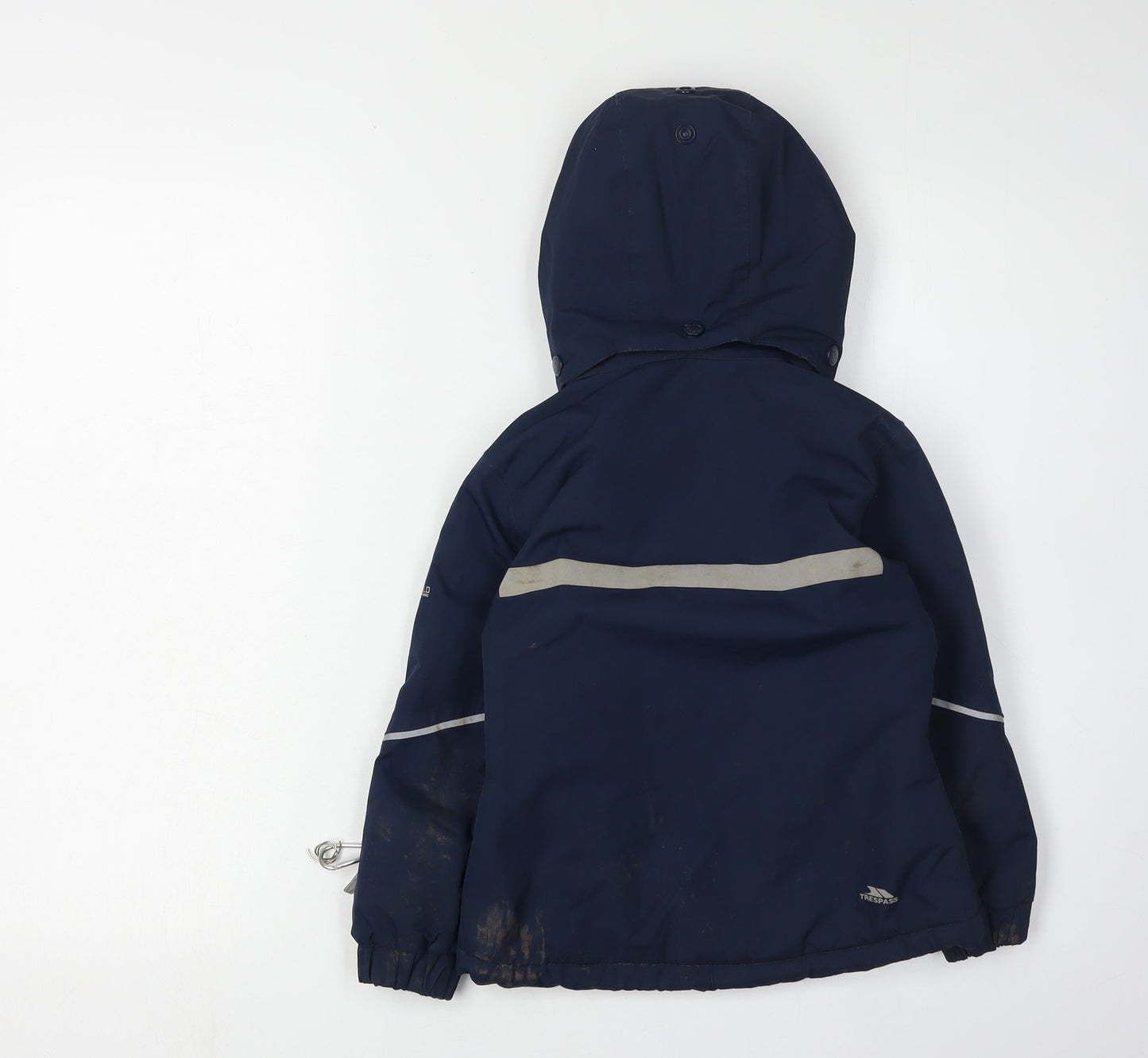 Trespass Girls Blue Rain Coat Jacket, 2-3 Years, Waterproof