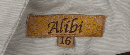 Womens UK Size 16 Alibi Beige