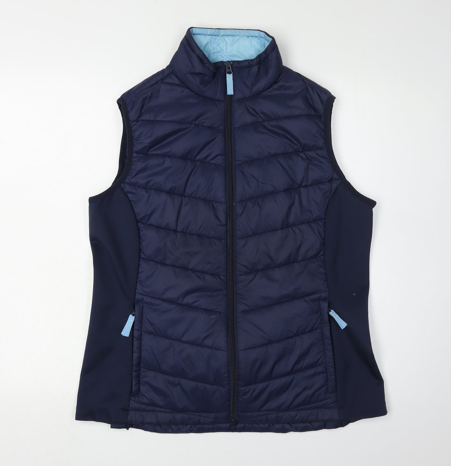Equestrian Women's Blue Puffer Waistcoat M