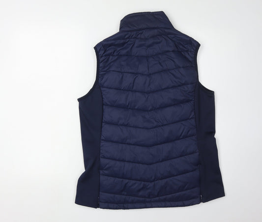 Equestrian Women's Blue Puffer Waistcoat M