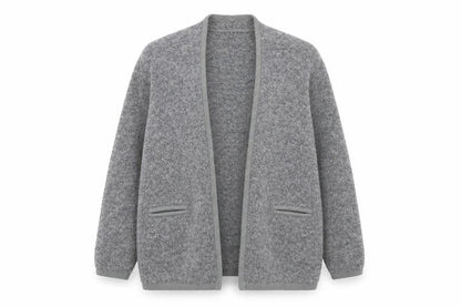 Eastex Women's Grey Long Sleeve Cardigan Size 14
