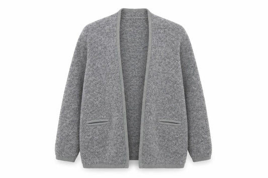 Eastex Women's Grey Long Sleeve Cardigan Size 14