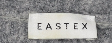 Eastex Women's Grey Long Sleeve Cardigan Size 14