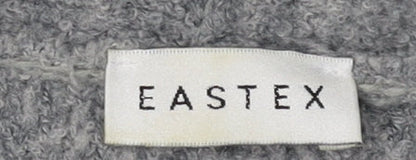 Eastex Women's Grey Long Sleeve Cardigan Size 14