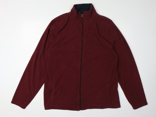Mens UK Size 2XL Pierre Cardin Red Basic Jacket