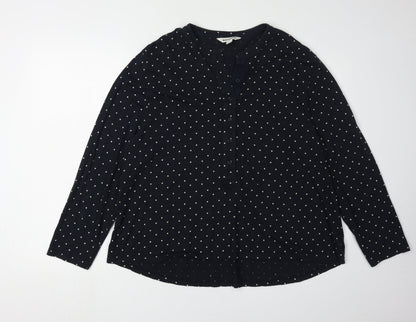 Womens UK Size M Whistles Black  Blouse