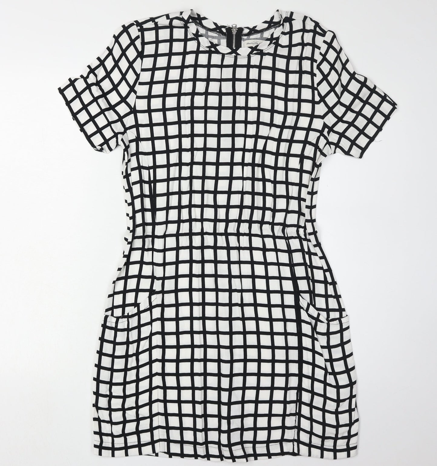 Abercrombie & Fitch Women's Check Shift Dress XS