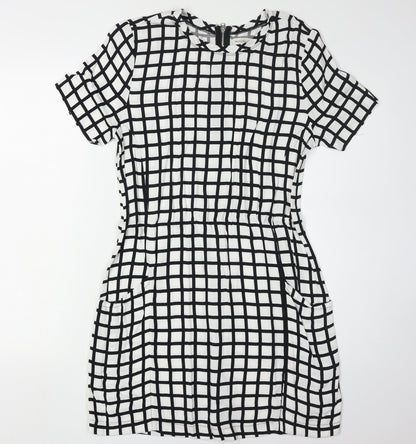Abercrombie & Fitch Women's Check Shift Dress XS
