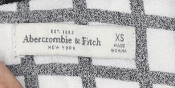 Abercrombie & Fitch Women's Check Shift Dress XS