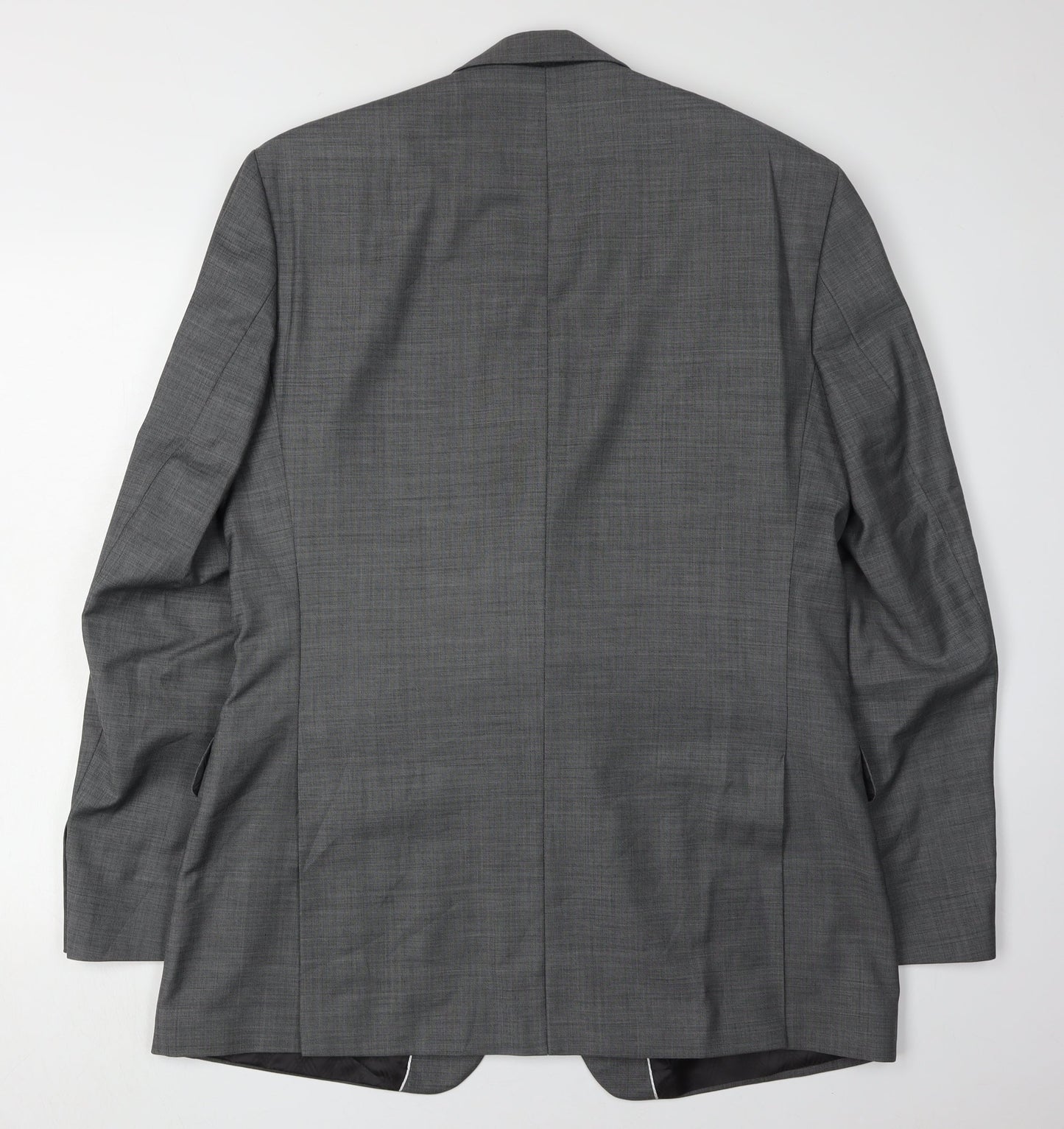Mens UK Size 42 Jeff Banks Regular Grey Suit Jacket