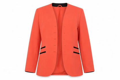 Womens UK Size 12 Jacques Vert Regular Orange Blazer