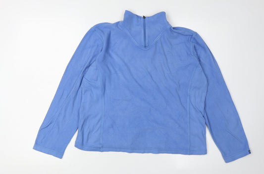 Columbia Women's Blue Pullover Sweatshirt, L