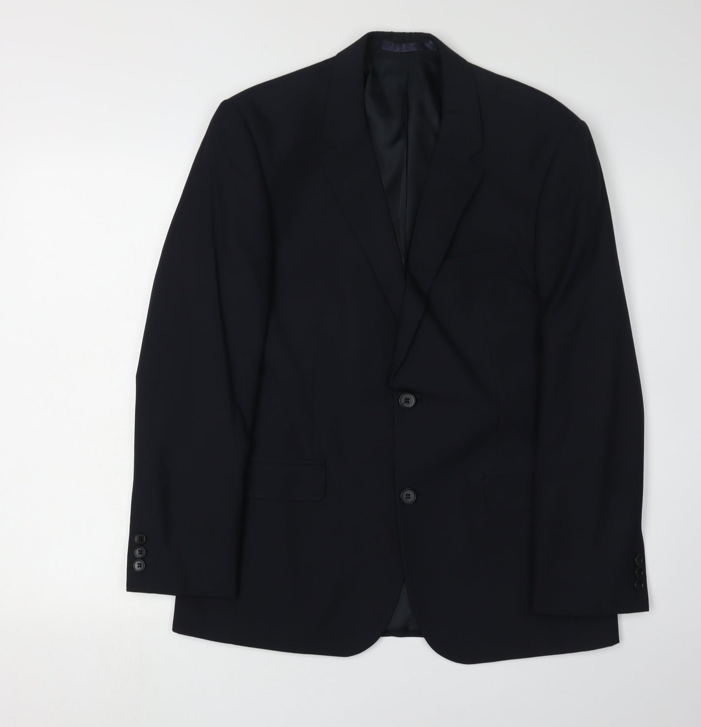 Mens UK Size 38 Thomas Nash Regular Black Suit Jacket