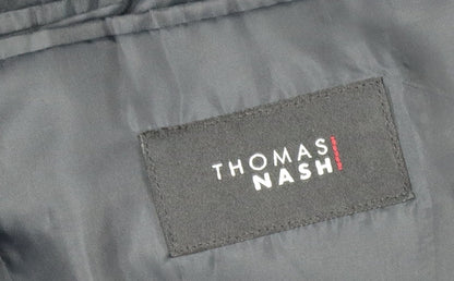 Mens UK Size 38 Thomas Nash Regular Black Suit Jacket