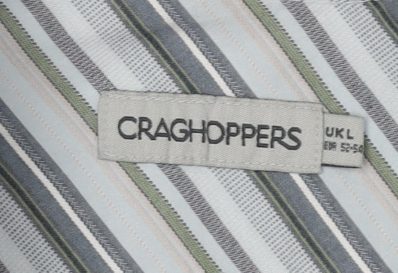 Craghoppers Men’s L Multicoloured Striped Shirt